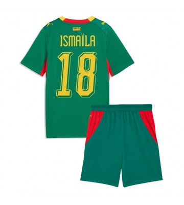Senegal Ismaila Sarr #18 Udebanetrøje Børn VM 2026 Kortærmet (+ Korte bukser)